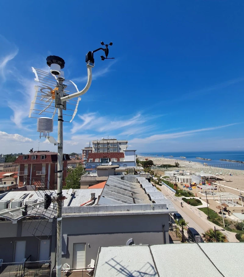 foto della stazione meteo